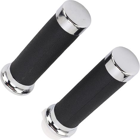 Ergonomische, rutschfeste Motorradlenkergriffe, 2-teiliges Set, Ersatz-Gasgriff für Shadow 400 750 VT600 VT750, komfortabel und langlebig. (1/5)