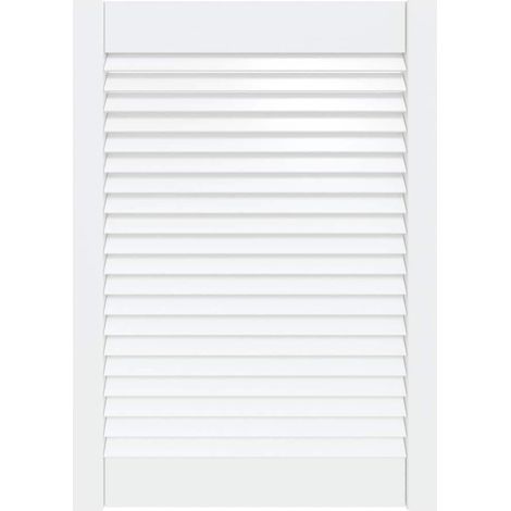 Maison Exclusive - Puerta de armario de lamas madera pino blanco (1/5)