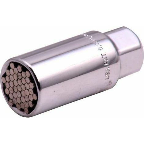 llave de vaso universal adaptable 9-21 mm para carraca 3/8"