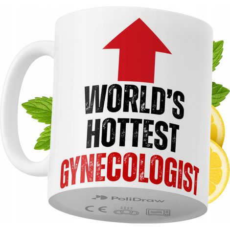 Mug humoristique pour gynécologue, avec un texte amusant et un design graphique original. Idéal pour les anniversaires, les fêtes et les occasions spéciales. Mug premium pour la maison, le bureau ou l (1/5)