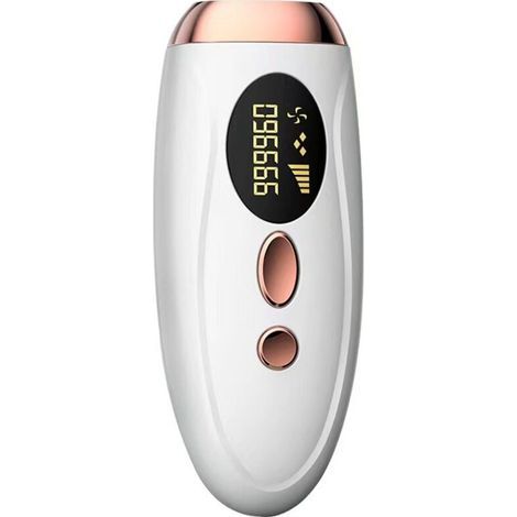Épilateur Lumière Pulsée avec Refroidissement, 999,999 Flashs, 5 Niveaux d'Énergie, Salon à la Maison, Épilation Laser Définitive et Indolore pour Femme & Homme, Visage, Corps, Maillot, Aisselles (1/5)