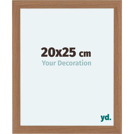yd. - Cadre photo 20x25 - Noyer clair - MDF - Como (1/5)