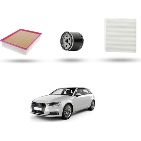 Kit Tagliando 3 filtri compatibile con Audi A3  (8Ya,8YS) 30 G-Tron 96kw dal 2020 (1/5)
