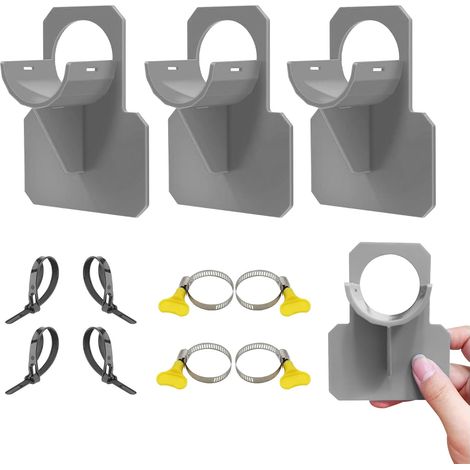 Swimming Pool Hose Holder with Anti-Puncture Anti-Tear Anti-Pull 4 Pack (30-37mm) (1/5)