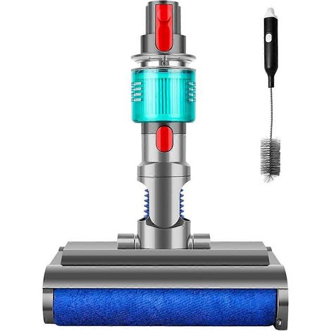 Tête de balai électrique pour balai humide et sec V7 V8, brosse de nettoyage à rouleau-- (1/5)