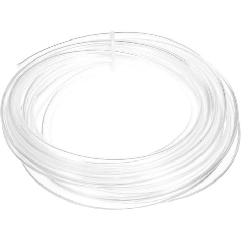 Tuyau Pneumatique 1/2 OD 16.4ft, 12mm OD 8mm ID PU Tube Pour Air Compresseur Raccord Ou Transfert De Fluide, Transparent (1/5)