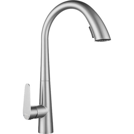 Kitchen Faucet REA Ross Brush Nickel Inox (1/5)