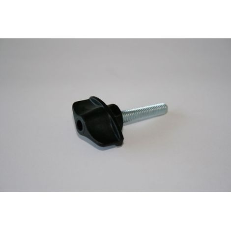 Schraube M6x30 mit PVC-Griff zu