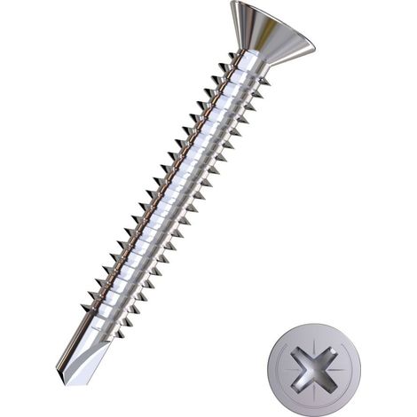 Connex Bohrschrauben 4.8 x 32 mm PH 2 - 20 Stk. Bohrschrauben (1/2)