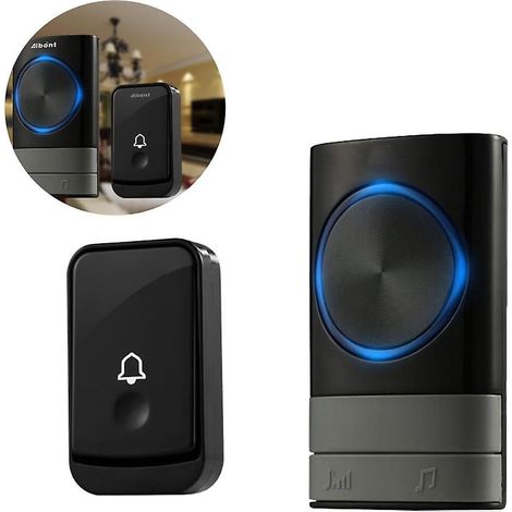 Sonnette sans fil étanche pour une utilisation extérieure, sonnette intelligente avec carillon-AquaForge (1/5)