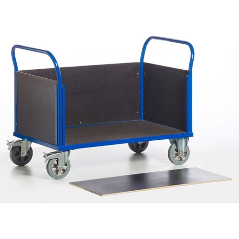 Rollcart Schwerer Vierwandwagen 1200kg Tragkraft 2000x770mm