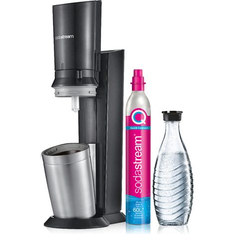 Sodastream Crystal 3.0 máquina de soda negra elegante (1/4)