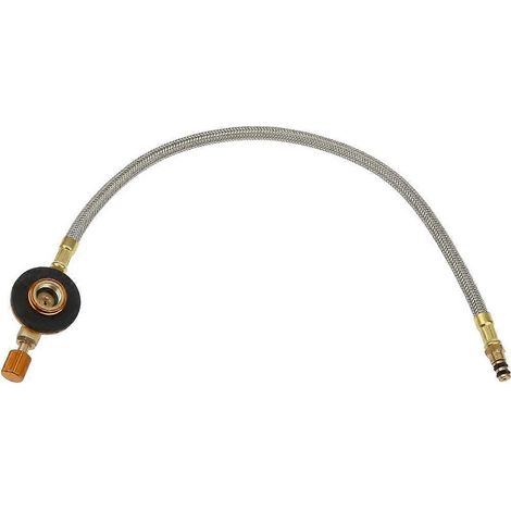 1x Adaptateur universel pour réchaud à gaz, raccord de tuyau et régulateur pour camping en plein air (1/4)