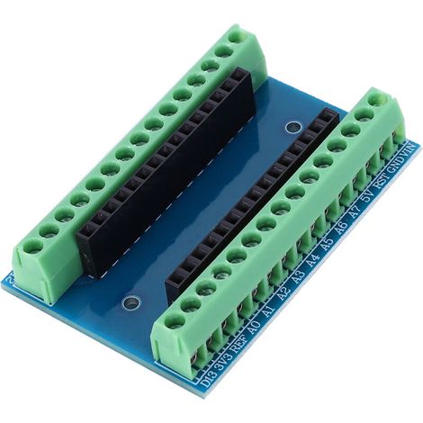 1 Pièce Shield d'Extension V3.0 pour Arduino Nano - Connecteur d'Adaptation et Broches (1/5)