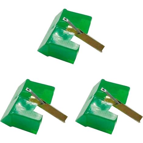 Lot de 3 pointes de lecture pour platine vinyle Panasonic Technics EPC-270C, EPS52, EPS56 et EPC271CES. (1/5)