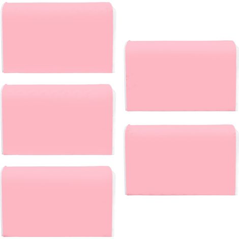 Lot de 5 Papier Perm Résistant à la Chaleur Épais, Feuilles de Frisage pour Cheveux, Outil de Coiffure Professionnel Salon (1/5)