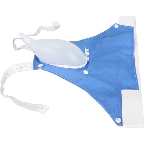 Collecteur d'urine réutilisable en silicone, urinoir anti-fuites, sac cathéter urinaire portable pour personnes âgées (1/5)