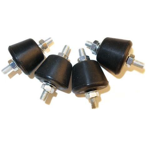Geräuschloser, konischer M8-Antivibrationsblock für Klimaanlagen, Wandmontage, reversible Klimaanlagenhalterung (1/5)