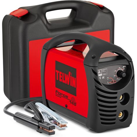 Saldatrice Inverter Force 145 e Kit e Val.plast Telwin (1/5)