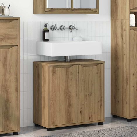 Badezimmerwaschbecken-Schrank Artisan-Eiche 60 x 30 x 60 cm