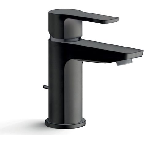 Lavabo prime mitigeur blackmat + vidage metal nf - CRISTINA ONDYNA PE22113