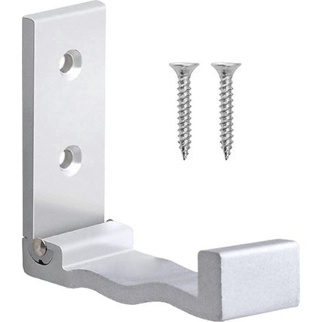 Crochets adhésifs pour suspendre ustensiles, chapeaux et serviettes. Crochets pliables pour manteaux, peignoirs, carrelage et fenêtres.-Silver