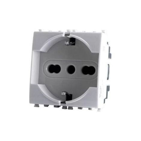 Mapam Serie elettrica frutti compatibili serie Vimar Plana (GEM) Presa schuko Unel
