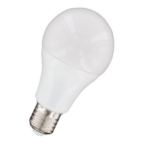 Ampoule LED 12W ronde globe A60 culot vis E27 blanc chaud 3000K 1050lm 230V non-dimmable usage domestique NITYAM LDB-12W-940 (1/4)