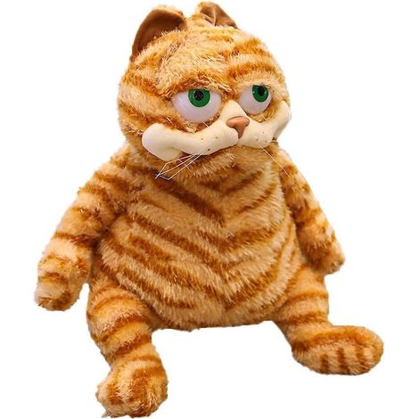 Adorable peluche Garfield, gros chat, douce et moelleuse, idéale comme cadeau pour les enfants, garçons et filles.