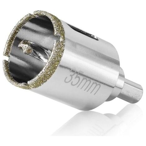 VURAHOME - Scie Cloche Diamantée 35 mm avec Foret Guidage de Centrage (1/4)
