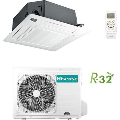 Hisense Round-Flow-Kassettenklimaanlage Turbo-Serie R32 24000 BTU ACT71UR4RJC8 INVERTER Klasse A++/A++