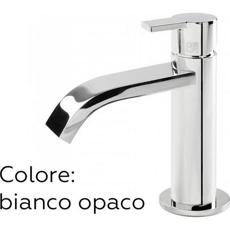 Iko Miscelatore lavabo con scarico - colore bianco opaco IKO1S CW (1/2)