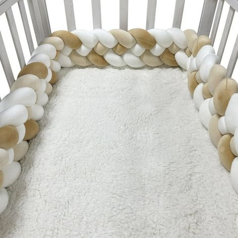 Coussin Nœud 4 Pièces Tressé à la Main pour Canapé Chambre, Oreiller Décoratif Remplissage Interstice Lit, Couleur Kaki, 200 cm, Coussin Décoratif Tissé (1/4)