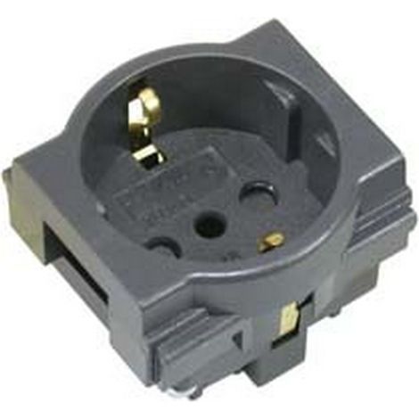 2PZ PRESA SICUREZZA SCHUKO DUE MODULI "ARC" 2 poli+terra 16A SCHUKO
