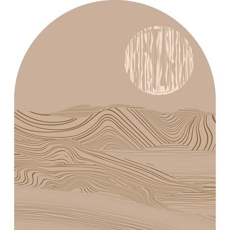 Stickers Arche - Tendance - 114 x 130 cm - Adhésif MAT (1/2)