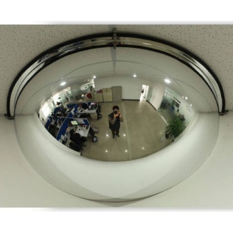 Espejo interior de vigilancia 180° de 3 direcciones SEKURECO                         Diámetro 600 mm      10 m