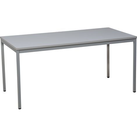 C+P Table à 4 pieds multifonction, 750x1600x800mm, 7035/Décor gris clair (1/5)