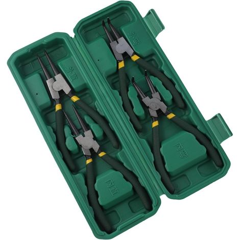 Ensemble de pinces ergonomiques à anneau 17,8 cm avec un système d'organisation pratique - (1/5)