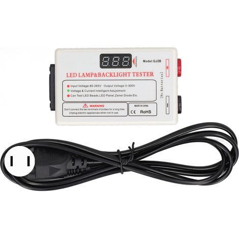 Testeur de bandes LED TV LCD avec fonction démarrage progressif - Outil de réparation d'ampoules 85V-265V, prise américaine, pour maintenance écran (1/5)