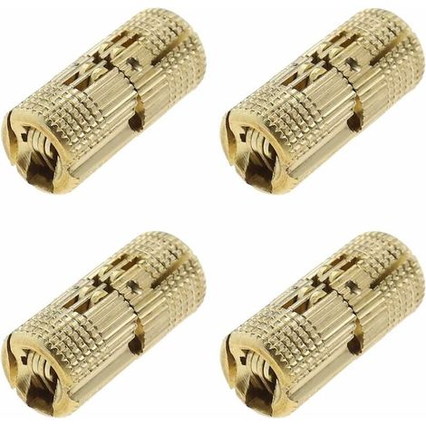 SHINING HOUSE piezas de bisagras invisibles de latón de 10 mm para joyeros, herrajes para mesas plegables, puertas de armarios, accesorios de ferretería para manualidades (1/5)