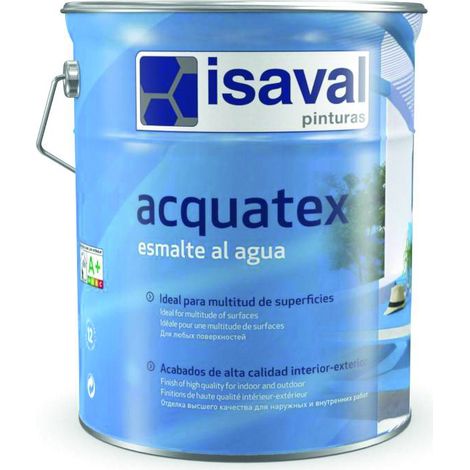Isaval - Peinture Satiné Acquatex 0,75L Blanc - ISAVAL