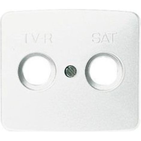 Housse pour prise TV-R / SAT blanc alpin NIESSEN ARCO 8250.1 BA