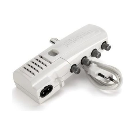 Amplificateur d'appartement - TELEVES - 1E-2S - 2 sorties - Économie d'énergie - Norme RoHS