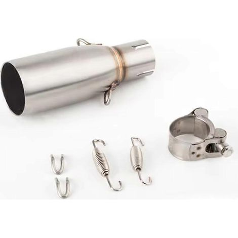 Pot d'échappement à enfiler pour moto Piaggio BEVERLY 125 300 MP3 125 250 300, silencieux de tube intermédiaire BEVERLY 125 300 (1/5)