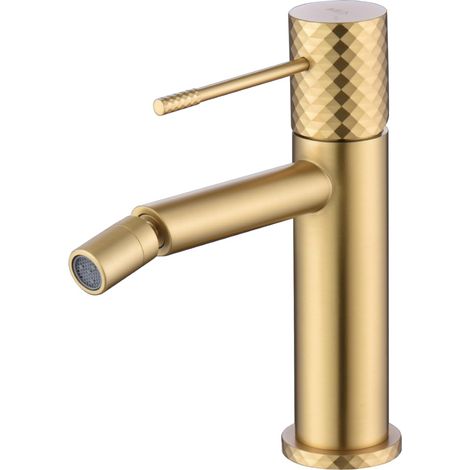 IMEX - grifo monomando bidé oro serie génova (1/5)