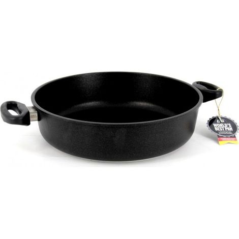 AMT 832 Schmortopf Aluminumguss 32 cm Ø, Höhe 8 cm"-"162126824