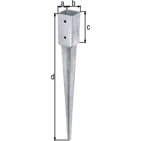 Base a pilastri 71750MM - LBS W7175T