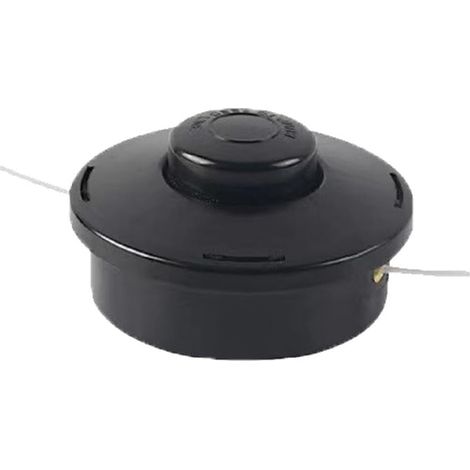 Tête de débroussailleuse nylon à frapper – Universelle – Compacte, légère – Noire (Modèle D) (1/5)