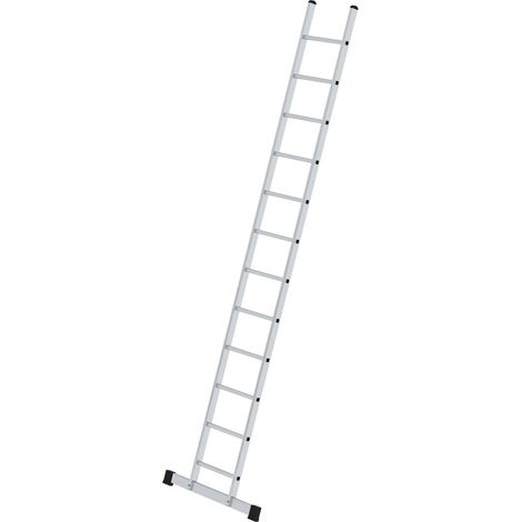 MUNK Anlegeleiter mit Traverse 12 Sprossen (1/4)