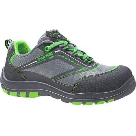 Zapato Seguridad 39 S3 Pu-Tpu Pun.Plas Nairobi Tejido Tec Gr/Ver P